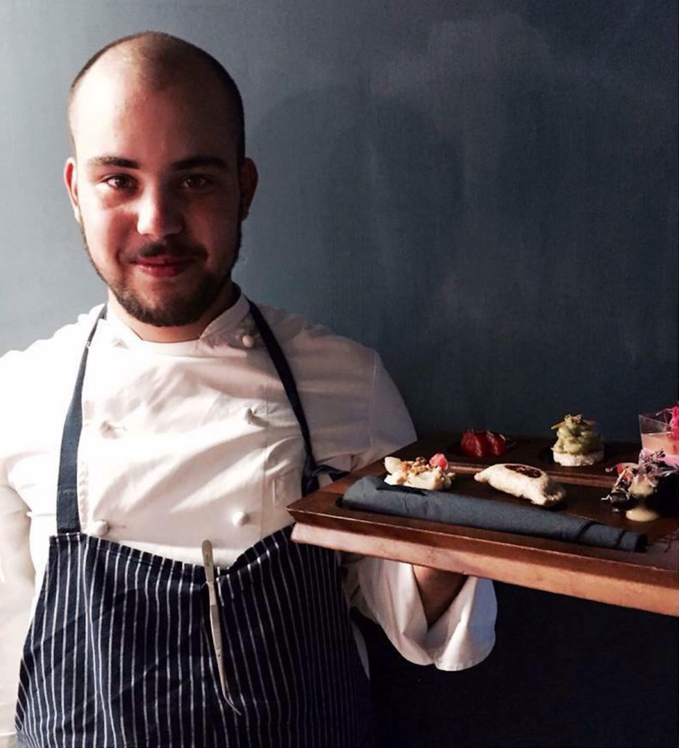 Jacopo Ticchi degustazione di cucina vegetariana