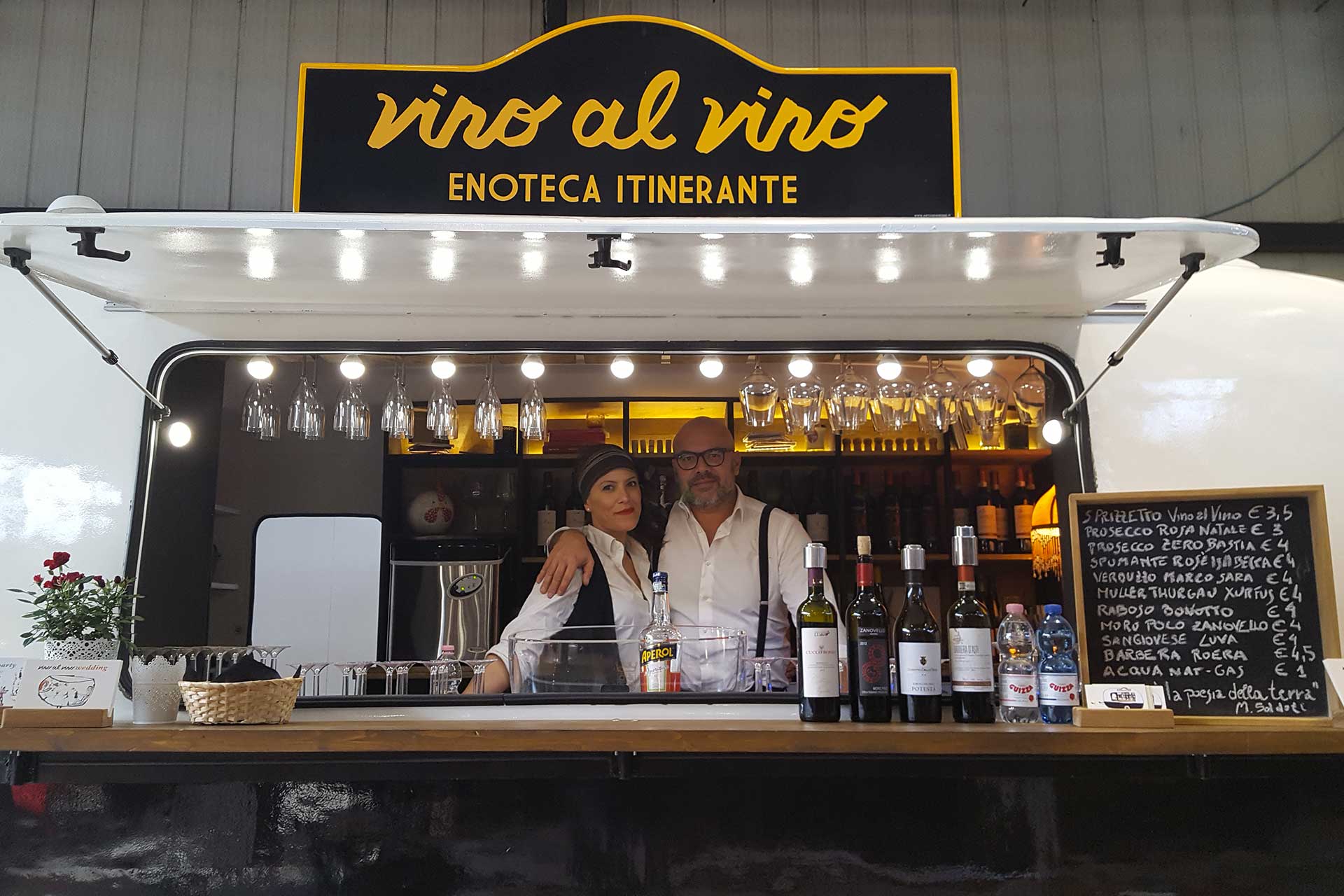 Street food truck e enoteche ambulanti