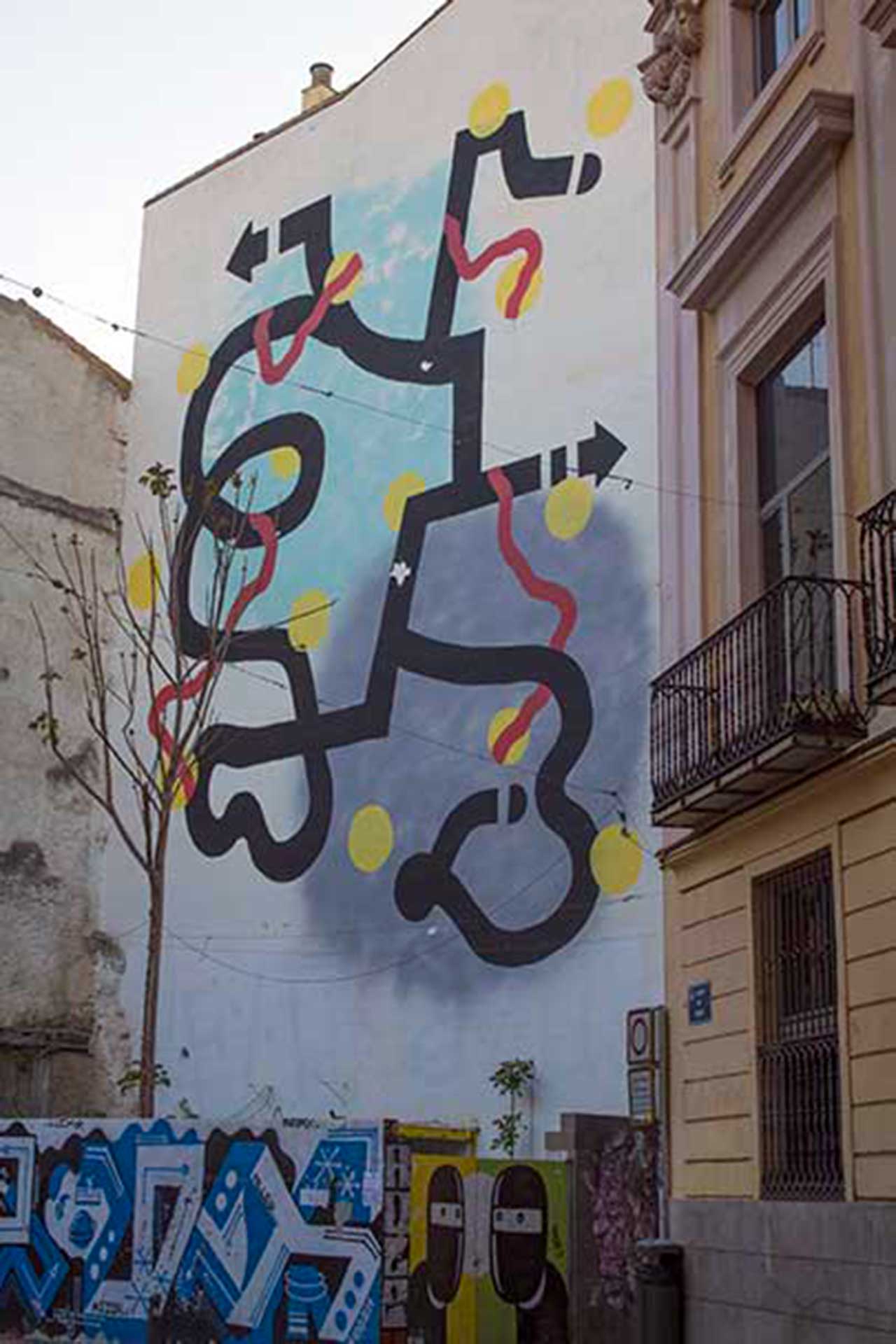 valencia street art Spagna, Valencia, Cituat Vellua