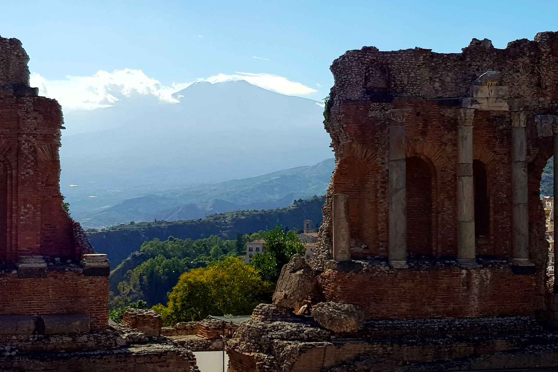 anfiteatro taormina, sicilia