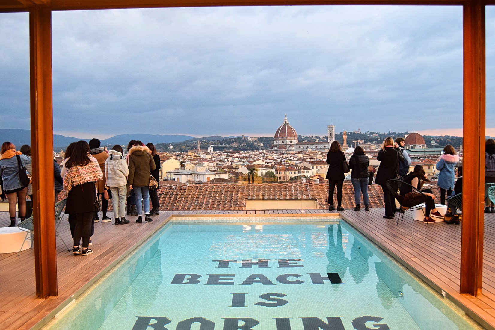 The student Hotel, Firenze: il rooftop