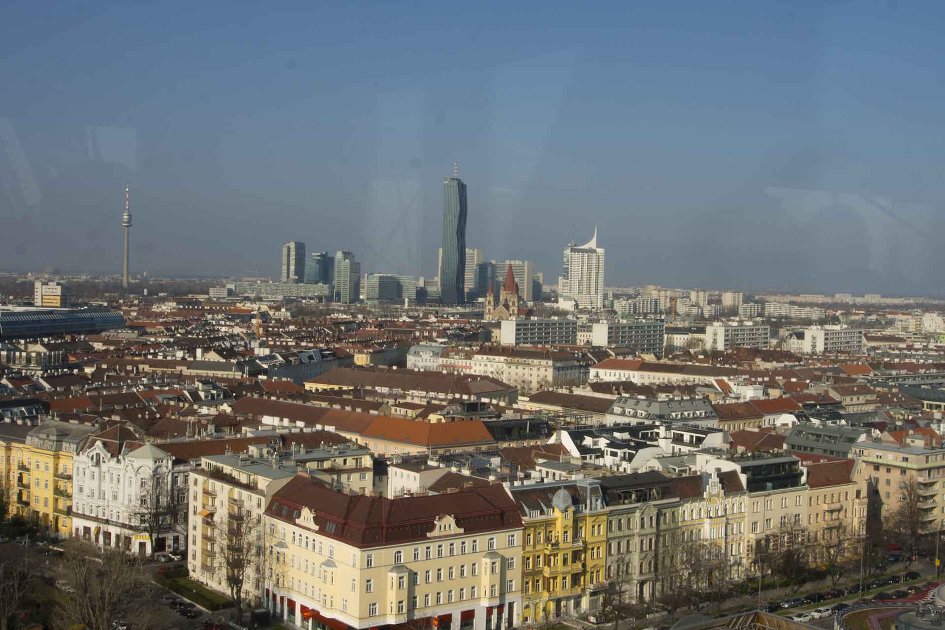 vienna dall'alto