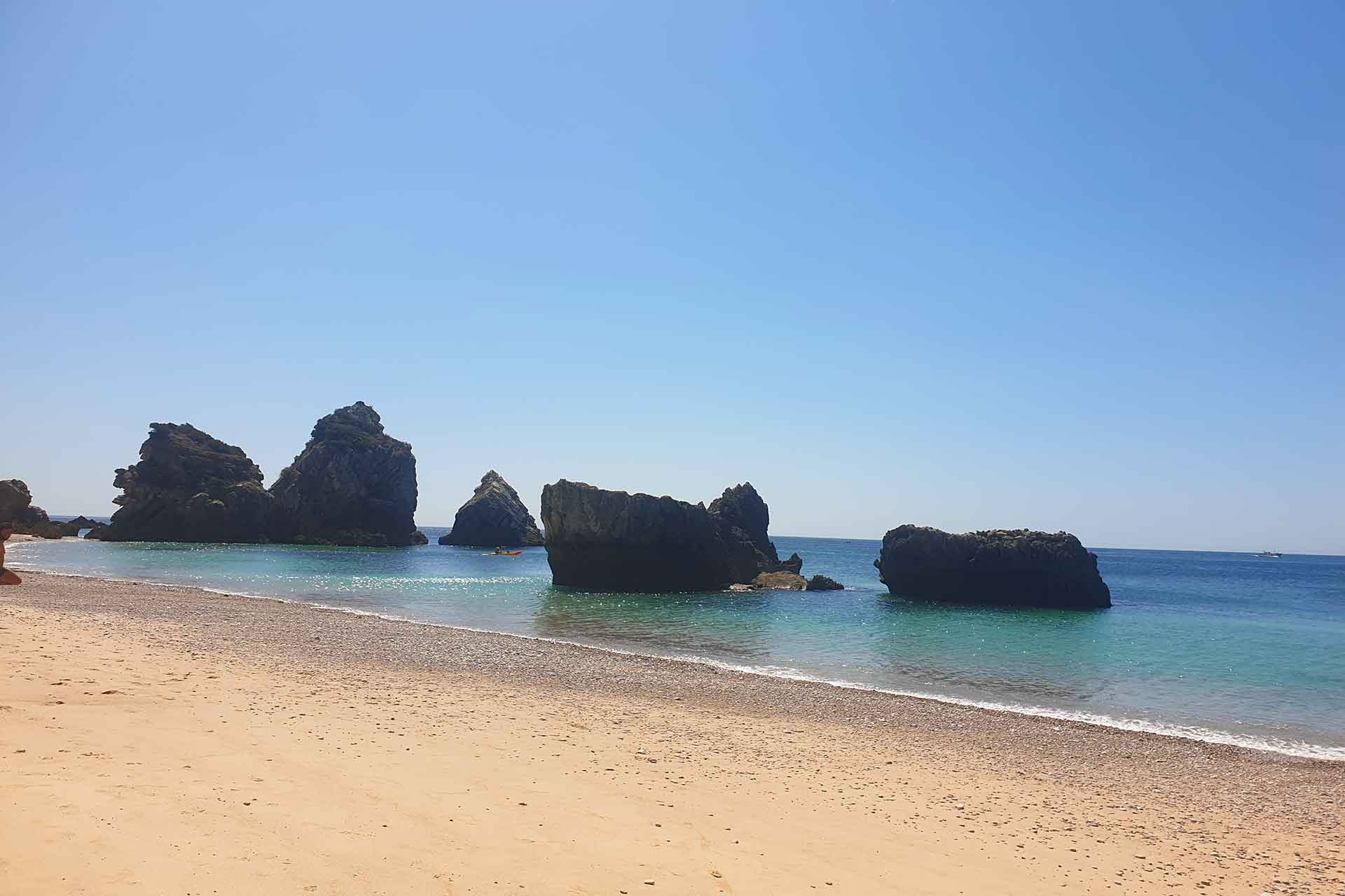 spiaggia in portogallo