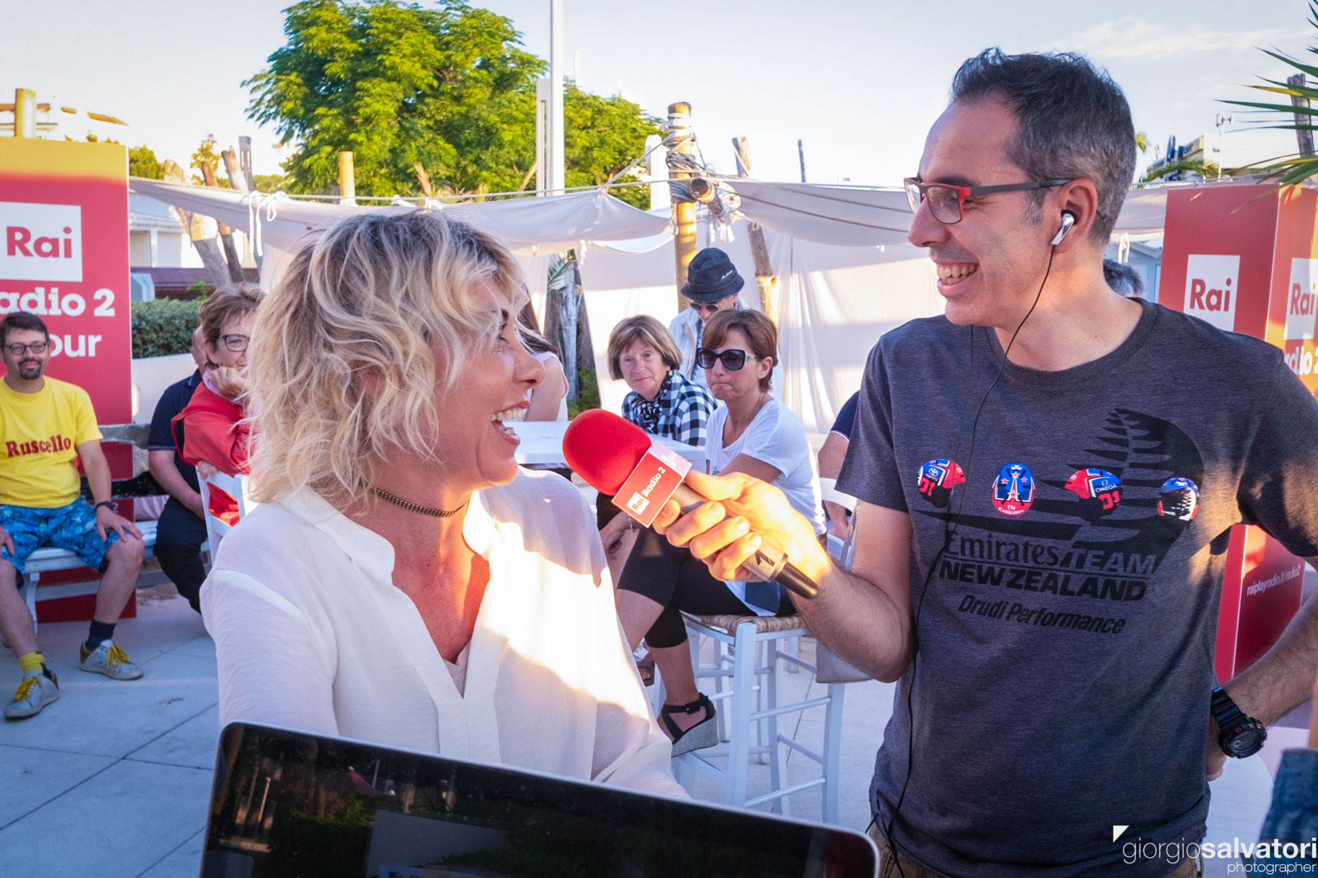Intervista a Sabrina Campanella di mytrolleyblog su Caterpillar in diretta da Riccione - Radio 2