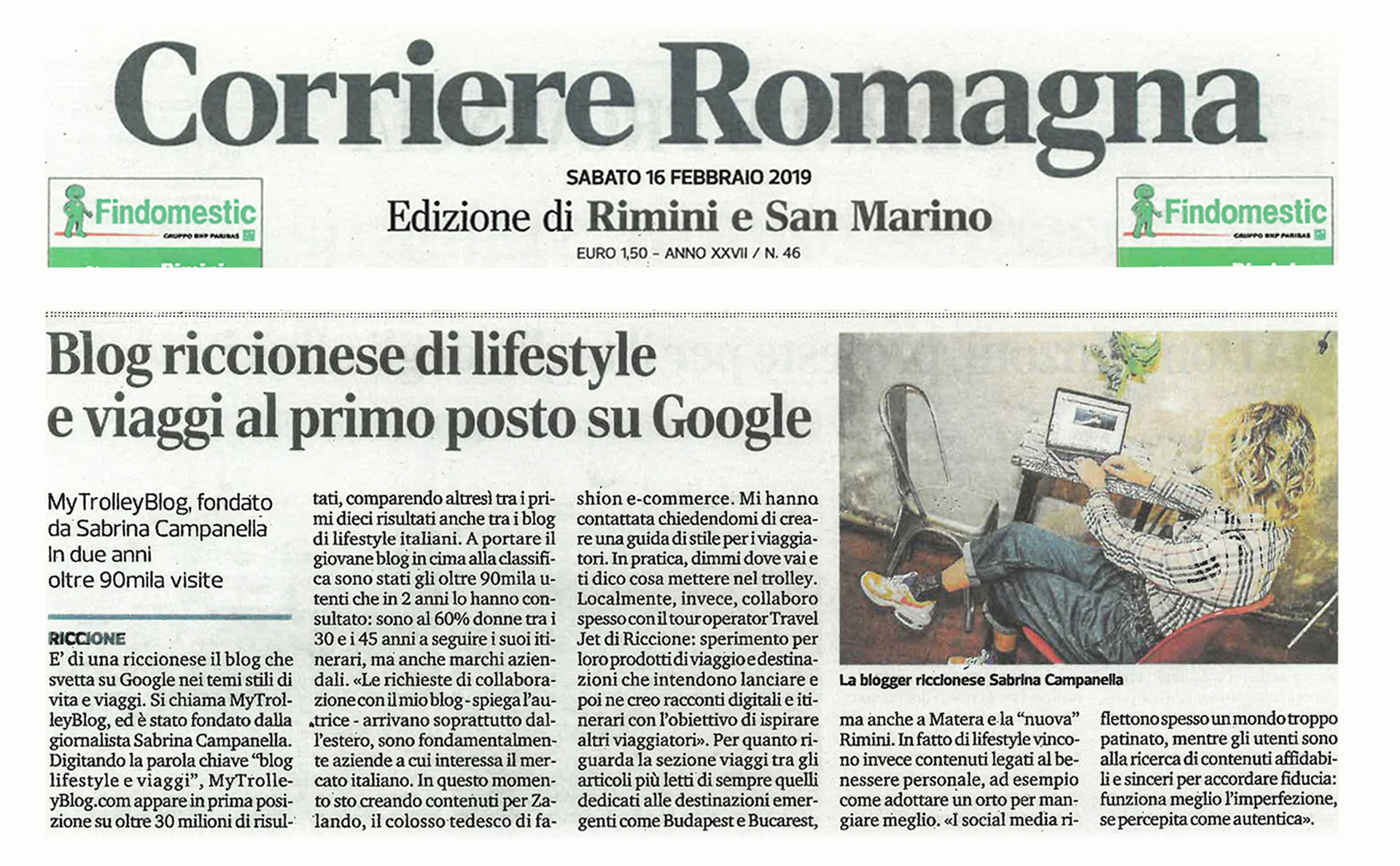 Corriere Romagna - Sab, mytrolleyblog