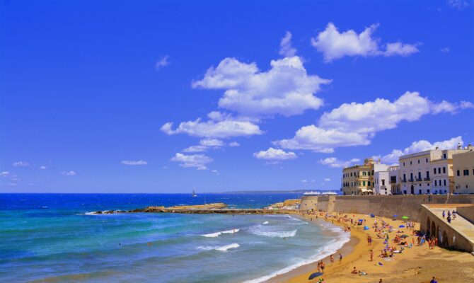 Puglia Spiaggia Di Gallipoli